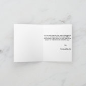 Aangepaste Eerste Heilige Communie voor Meisjes  Kaart (Binnen)