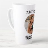 Aangepaste eerste keer 1e moeder Moeder Moeders ka Latte Mok (Linkerhoek)