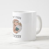 Aangepaste eerste keer 1e moeder Moederdag kaart Grote Koffiekop (Voorkant rechts)