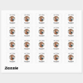Aangepaste eerste keer 1e moeder Moederdag kaart Vierkante Sticker (Vel)
