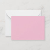 Aangepaste eerste klas leraar wit Notitieboek Beda Notitiekaartje (Achterkant)