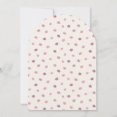 Aangepaste eerste Rodeo Arched Girls 2e verjaardag Kaart (Achterkant)