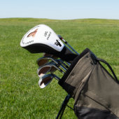 Aangepaste Eerste Vaderdag Fotocadeau van Baby Golfheadcover (Insitu)