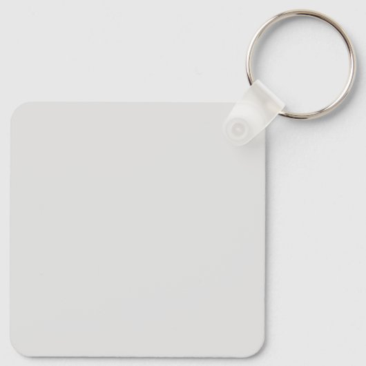 Aangepaste eerste Vaderdag-minimalistische foto Sleutelhanger (Achterkant)