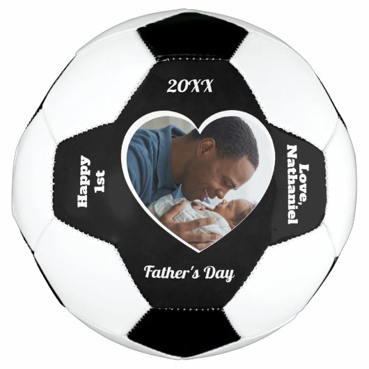 Aangepaste eerste Vaderdag voetbal  (Voorkant)
