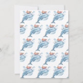 Aangepaste eerste verjaardag van de Blauwe Walvis Kaart (Achterkant)