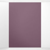 Aangepaste effen kleur drieluik uitnodiging (Binnenkant midden)