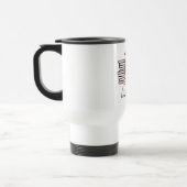 Aangepaste egel Book Nerd Travel Mug Reisbeker (Links)