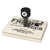 Aangepaste eierkartonstempel rubberstempel (Stempel)