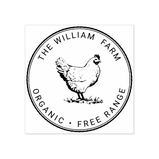 Aangepaste ⎢ Eierstempel Rubberstempel (Afrduk)