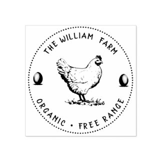 Aangepaste ⎢ Eierstempel Rubberstempel