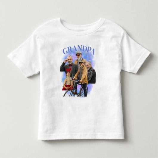 Aangepaste Eigen Bootleg 90's Stijl Tri-Blend S Kinder Shirts (Voorkant)
