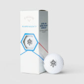 Aangepaste eigen christelijk geloof creëren golfballen (Verpakking)