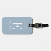 Aangepaste eigen dames golf monogram bagagelabel (Voorkant horizontaal)