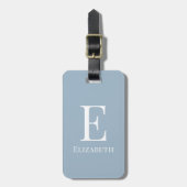 Aangepaste eigen dames golf monogram bagagelabel (Voorkant verticaal)