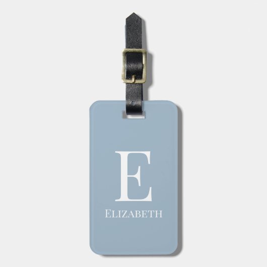 Aangepaste eigen dames golf monogram bagagelabel (Voorkant verticaal)