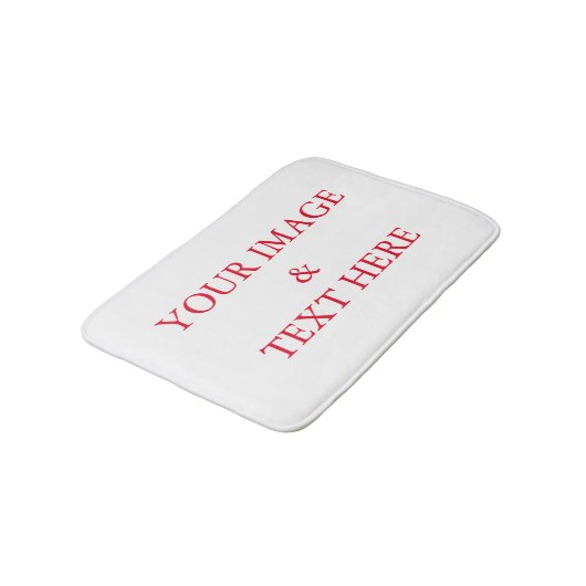 Aangepaste eigen foto badmat (Gekanteld)