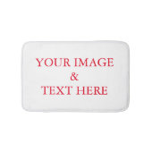 Aangepaste eigen foto badmat (Voorkant)