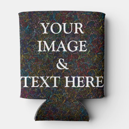 Aangepaste eigen foto blikjeskoeler (Achterkant)