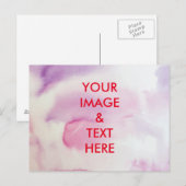 Aangepaste eigen foto briefkaart (Voorkant / Achterkant)