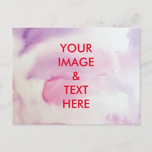 Aangepaste eigen foto briefkaart (Voorkant)