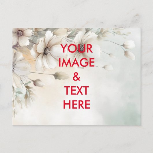 Aangepaste eigen foto briefkaart (Voorkant)