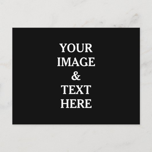 Aangepaste eigen foto briefkaart (Voorkant)