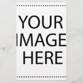 Aangepaste eigen foto briefpapier (Voorkant)