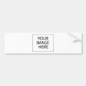 Aangepaste eigen foto bumpersticker (Voorkant)