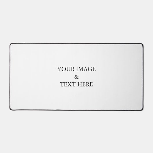 Aangepaste eigen foto bureaumat (Voorkant)