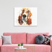 Aangepaste eigen foto canvas afdruk (Insitu (Woonkamer))
