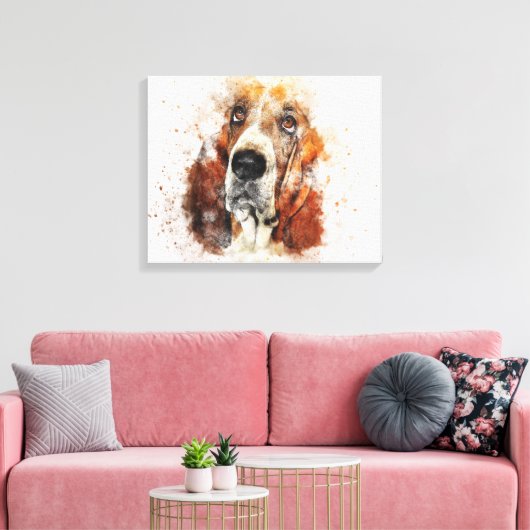 Aangepaste eigen foto canvas afdruk (Insitu (Woonkamer))