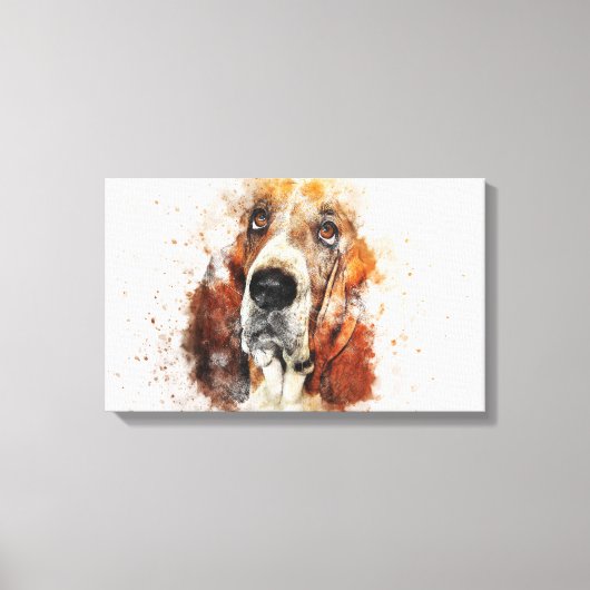 Aangepaste eigen foto canvas afdruk (Voorkant)