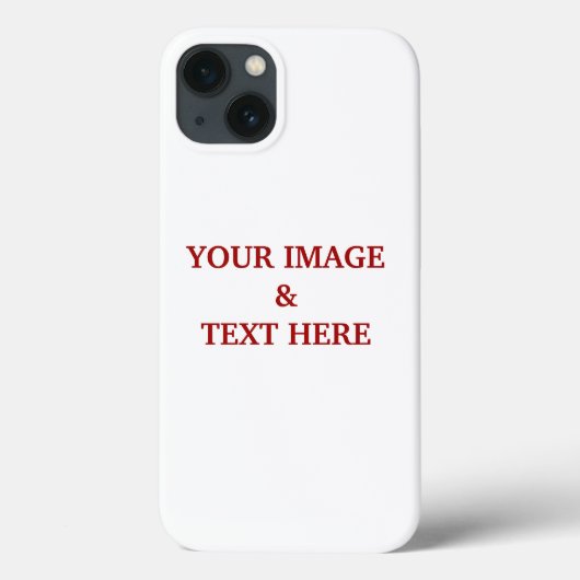 Aangepaste eigen foto Case-Mate iPhone case (Achterkant)