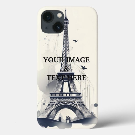 Aangepaste eigen foto Case-Mate iPhone case (Achterkant)