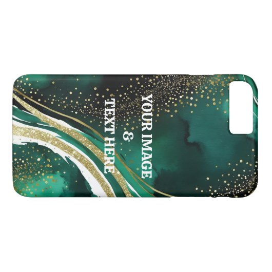 Aangepaste eigen foto Case-Mate iPhone case (Achterkant (Horizontaal))