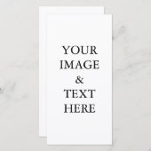 Aangepaste eigen foto en tekst (Voorkant / Achterkant)