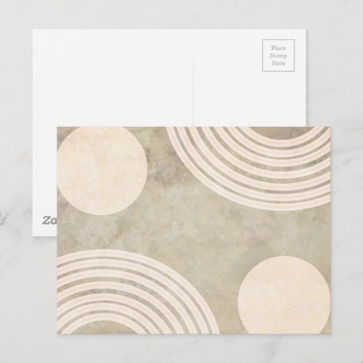 Aangepaste eigen foto en tekst briefkaart (Voorkant / Achterkant)