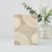 Aangepaste eigen foto en tekst briefkaart (Staand voorkant)