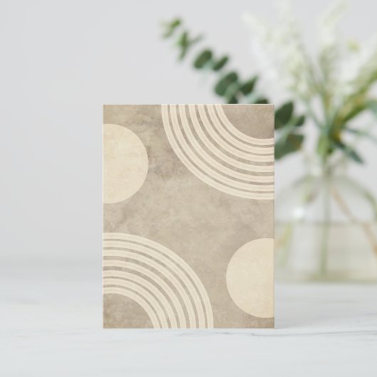 Aangepaste eigen foto en tekst briefkaart (Staand voorkant)