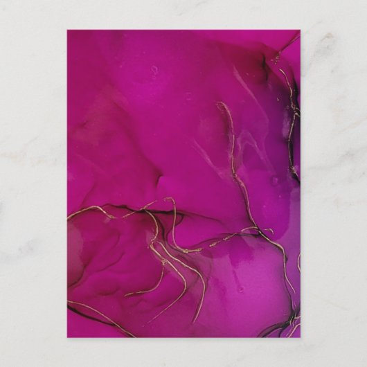 Aangepaste eigen foto en tekst briefkaart (Voorkant)