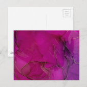 Aangepaste eigen foto en tekst briefkaart (Voorkant / Achterkant)