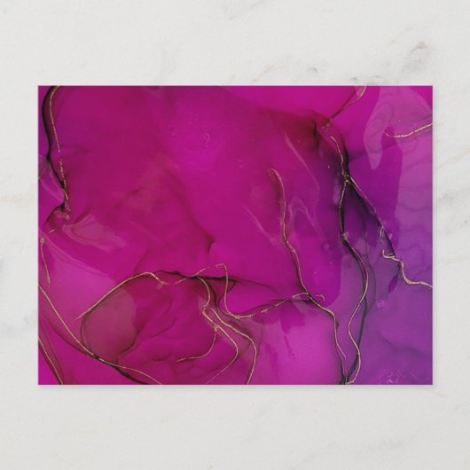 Aangepaste eigen foto en tekst briefkaart (Voorkant)