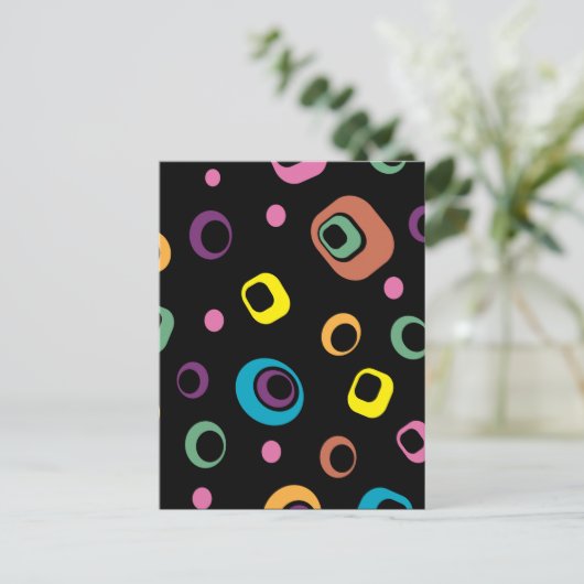 Aangepaste eigen foto en tekst briefkaart (Staand voorkant)