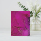 Aangepaste eigen foto en tekst briefkaart (Staand voorkant)