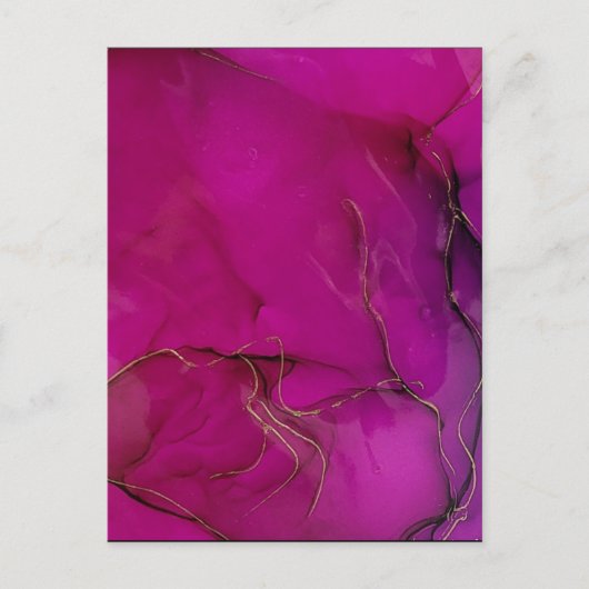 Aangepaste eigen foto en tekst briefkaart (Voorkant)