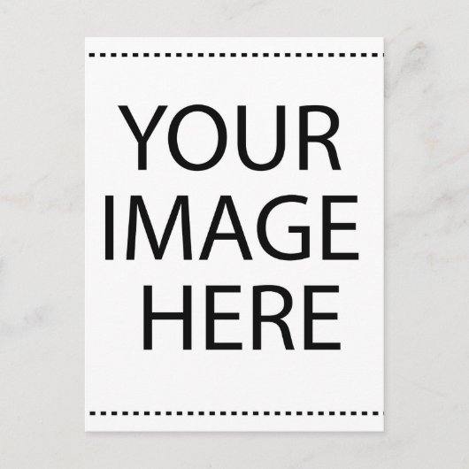 Aangepaste eigen foto en tekst briefkaart (Voorkant)