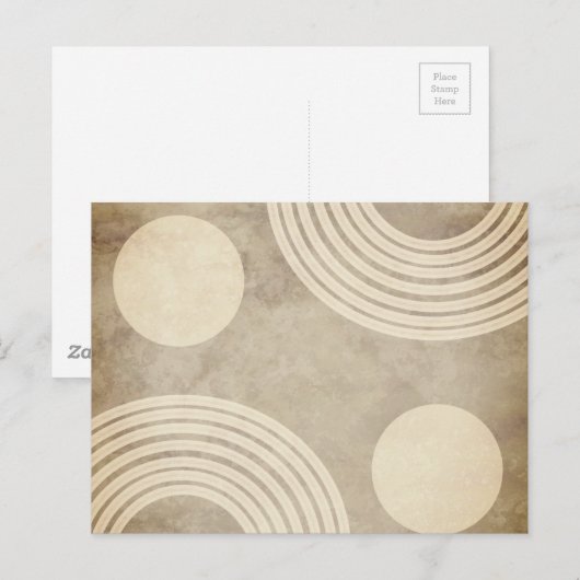 Aangepaste eigen foto en tekst briefkaart (Voorkant / Achterkant)