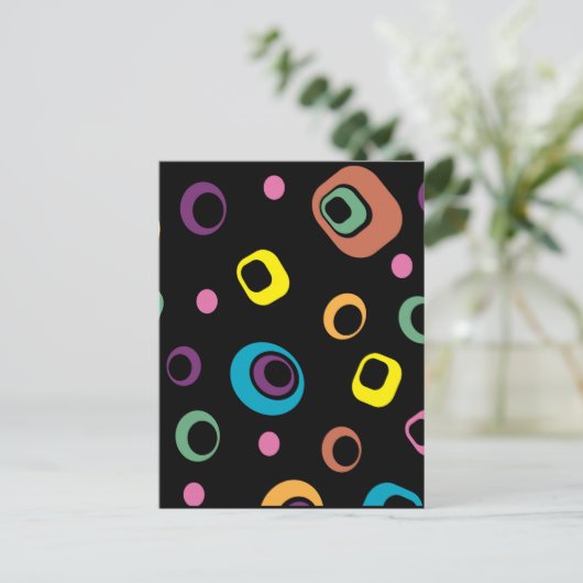 Aangepaste eigen foto en tekst briefkaart (Staand voorkant)