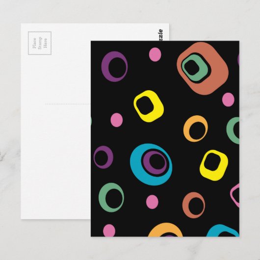 Aangepaste eigen foto en tekst briefkaart (Voorkant / Achterkant)